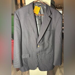 Meeting Street Navy Blue Suit Jacket Sports Coat Size 42R EPC